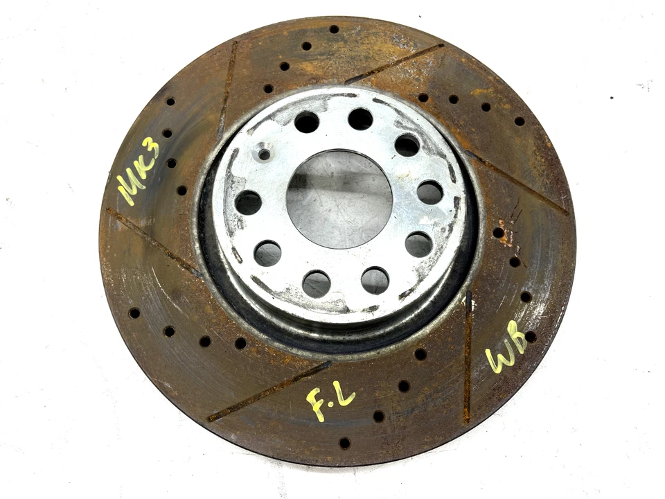 AUDI TT QUATTRO 8S MK3 2016-2023 JUEGO ROTOR DELANTERO IZQUIERDO OEM Foto 4 de 4