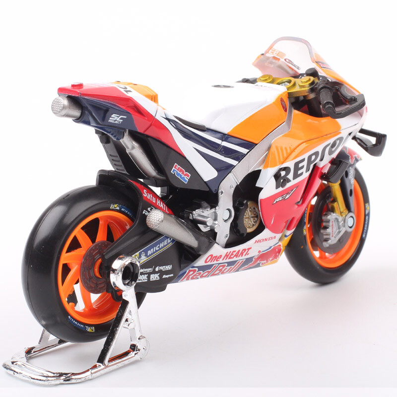 18 Maisto Diecast Motorcycle Model Honda Rc213v Repsol Team