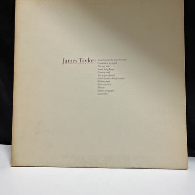 James Taylor Greatest Hits LP  BS 2979 Gatefold 1976 Fire & Rain How Sweet It Is