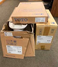 TOTO Toilet Set - Includes Drake Washlet+ Bowl, Drake Tank & Softclose Seat