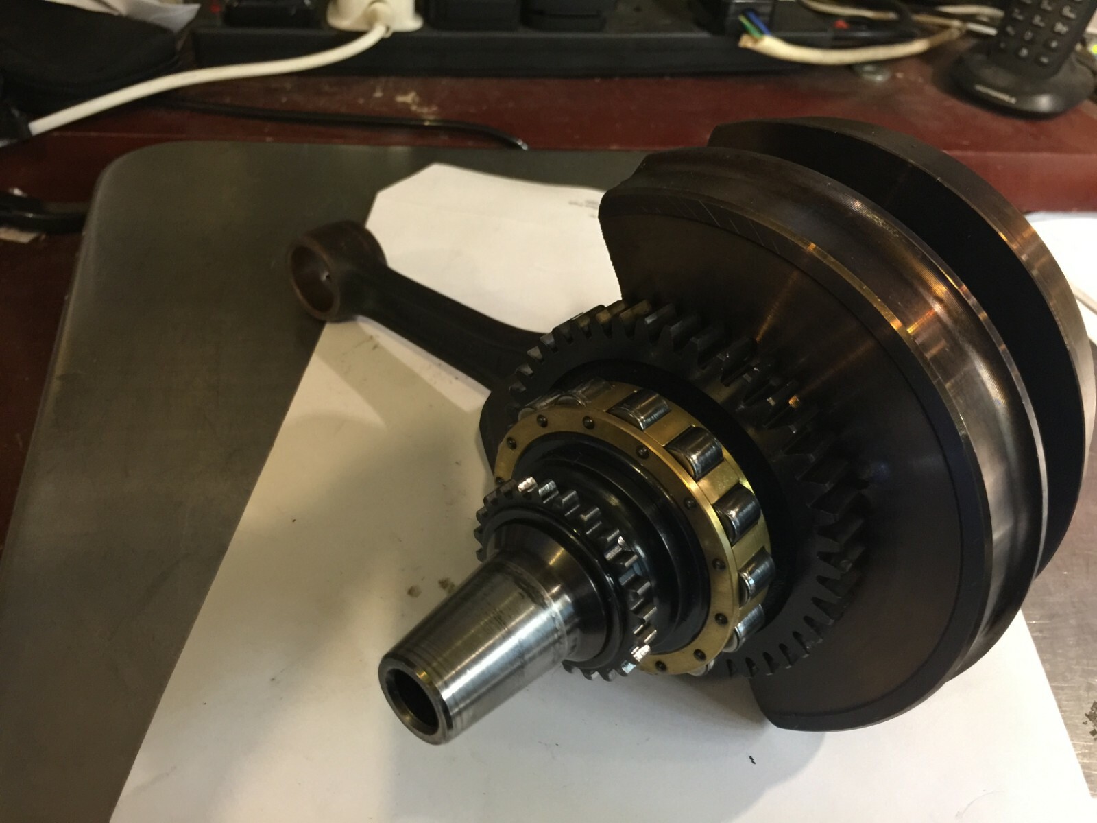 Kawasaki KLR 650 KLR650 Engine Motor Crankshaft Crank Shaft Piston Rod 1197 eBay