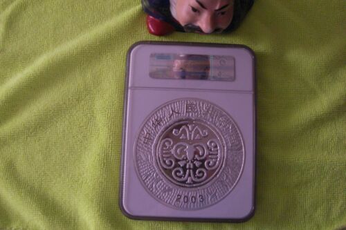 china 300 Yuan 2003 Jahr des Schaf 2003 1Kilo Silber siehe Foto - Bild 2 von 3