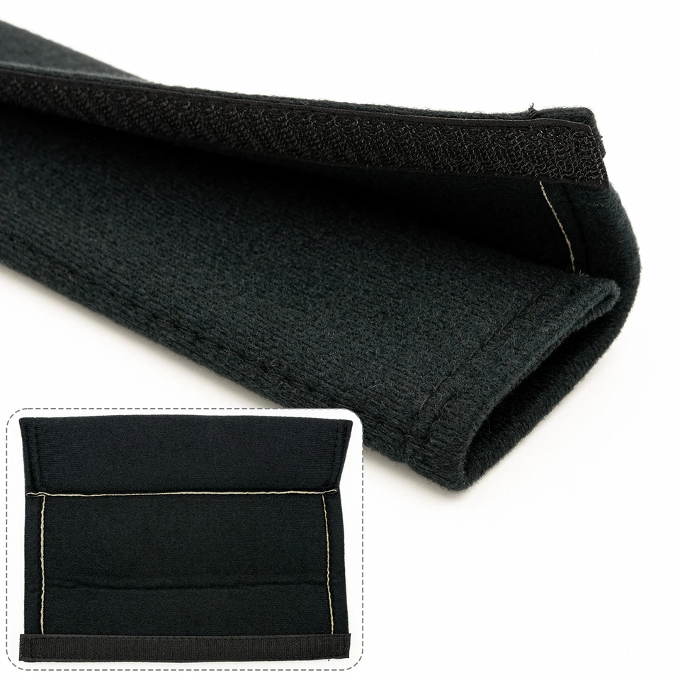 2x Breathable Car Seat Belt Cover Shoulder Pad Strap Protector Cushion Harness - Image 4 of 4