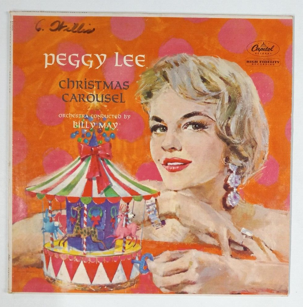 Peggy Lee: Christmas Carousel LP Mono | eBay