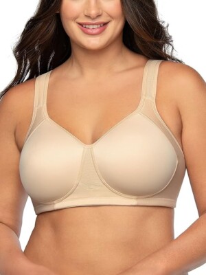 Vanity Fair X3213 Womens Sport Full-Figure Wireless Sport Bra, Damask, 40D