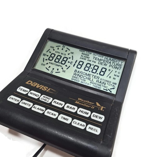 Davis Weather Monitor II Dispaly. PN: 7440. Made in USA - Picture 2 of 7