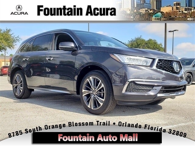 2020 Acura MDX with Technology Package 2020 Acura MDX with Technology Package 1 Gunmetal Metallic SUV V-6 cyl 9 Speed A