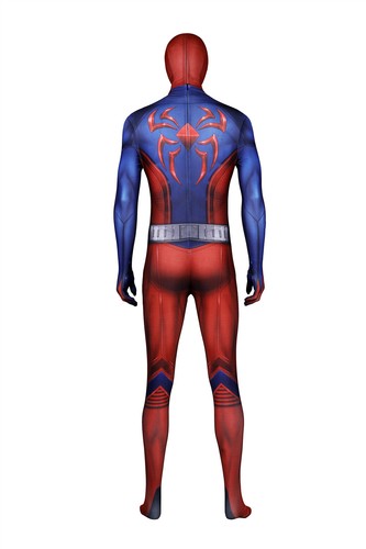 Marvel's Spider-Man 2 Peter Parker Scarlet III Suit Bodysuit Cosplay Jumpsuit - Picture 7 of 25