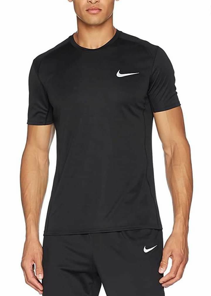 nike running top black