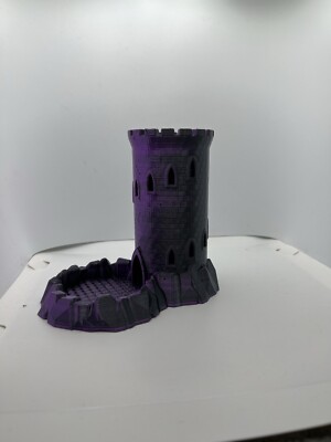 Dice tower - Castle Dice Tower - DND dice tower - Tabletop gaming - 3D Printed