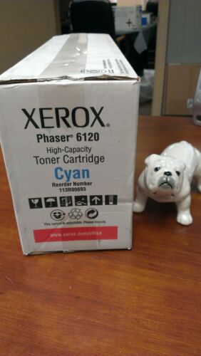 Toner ciano Xerox 113R00693 ORIGINALE SIGILLATO per Xerox Phaser 6120 - Foto 2 di 2