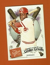 2019 Topps Allen & Ginter Ginter Greats GG-26 Joe Morgan Cincinnati Reds