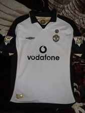 manchester united 2001-2002 away jersey beckham
