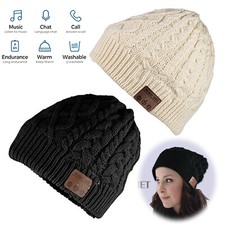 Wireless Music Hat Warm Beanie Hat Bluetooth Headphone with MIC For Men Women