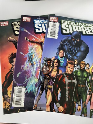 Squadron Supreme #1 2 3 Marvel MAX Comics 2006 Sehr guter Zustand