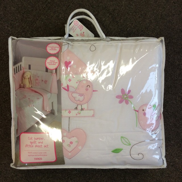 tesco cot bumper