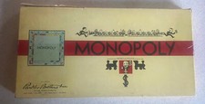 MONOPOLY Parker Brothers -- Vintage 1954 Board Game in Box