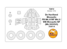 1/72 De Havilland Mosquito FB Mk.VI/NF II/WB ...