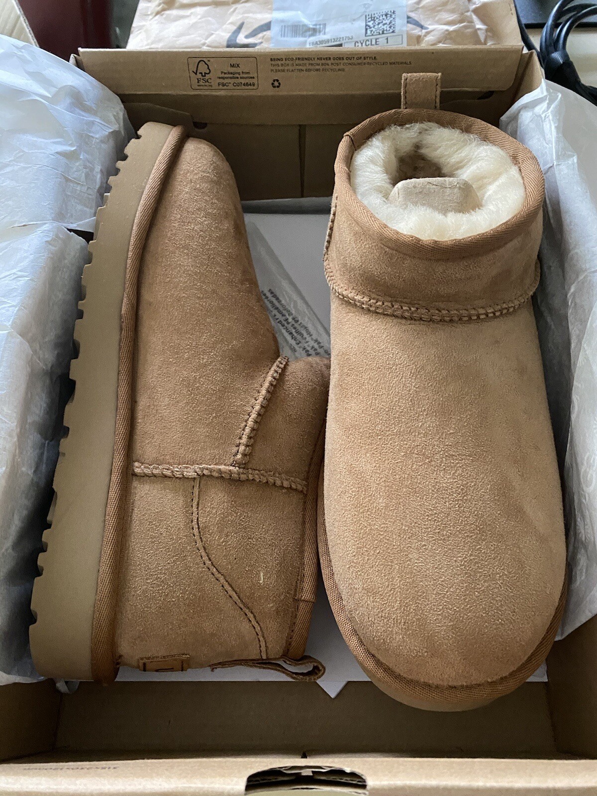 ugg ultra mini antelope size 8