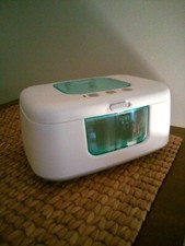 Kool Baby Wipe Warmer  Dispenser LED Changing Light On/Off Aqua
