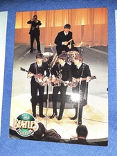 THE BEATLES ON STAGE PROMO CARD  1993 APPLE CORPS ED SULLIVAN SHOW #8 OF 9 RARE