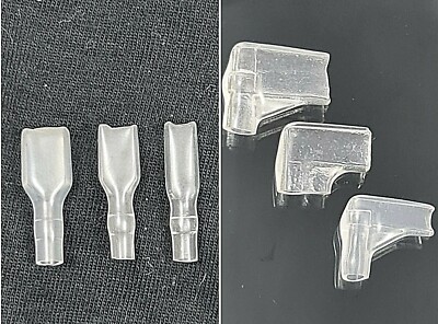 25 Kabelschuh Tüllen Steckhülsen Isolierung Stecker Silikon 2,8 4,8 6,3 7,8 9,5