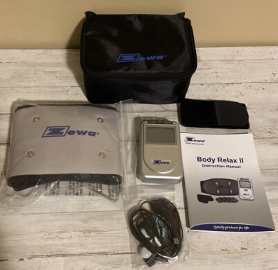 Zewa Spabuddy Relax II Electric Belt Therapy Nerve Stimulation TENS Unit