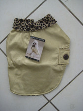 Zack  Zoey Reversible Golden Coat for Dogs Size Small NWT