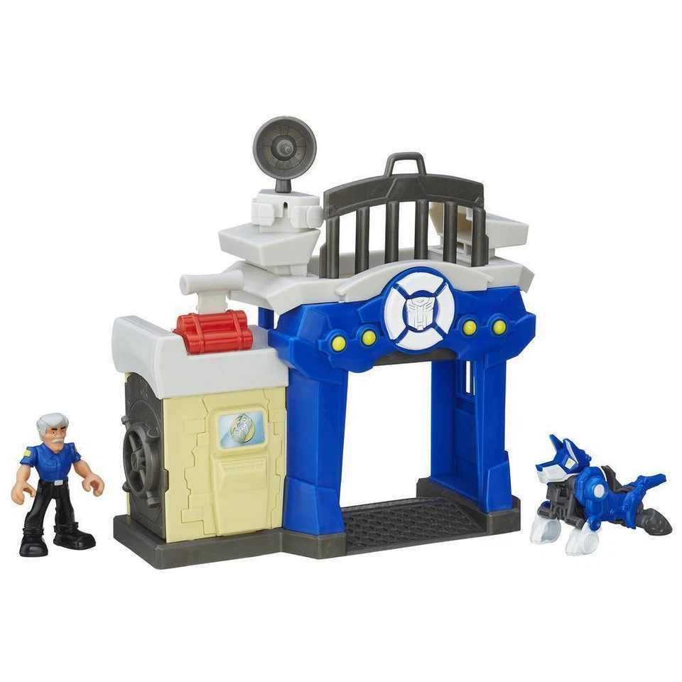 Игровой набор Transformers Rescue Bots Griffin Rock Police Station Chief Burns Growl - Изображение 4 из 4