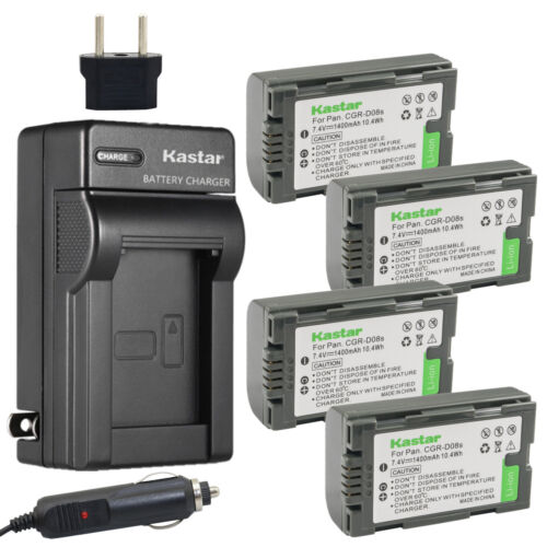 Kastar Battery AC Travel Charger for Panasonic CGRD08 PV-DV801 PV-DV851 PV-DV852 - Picture 11 of 11