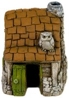 The Stone Bunny Ghs-5091-0111 Painted Resin Owl Log Cabin Outdoor Statue, 6.5-in on sale The Stone Bunny Ghs-5091-0111 Painted Resin Owl Log Cabin Outdoor Statue, 6.5-in on sale