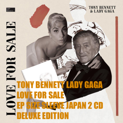 5KT TONY BENNETT LADY GAGA LOVE FOR SALE EP SIZE SLEEVE JAPAN 2 CD
