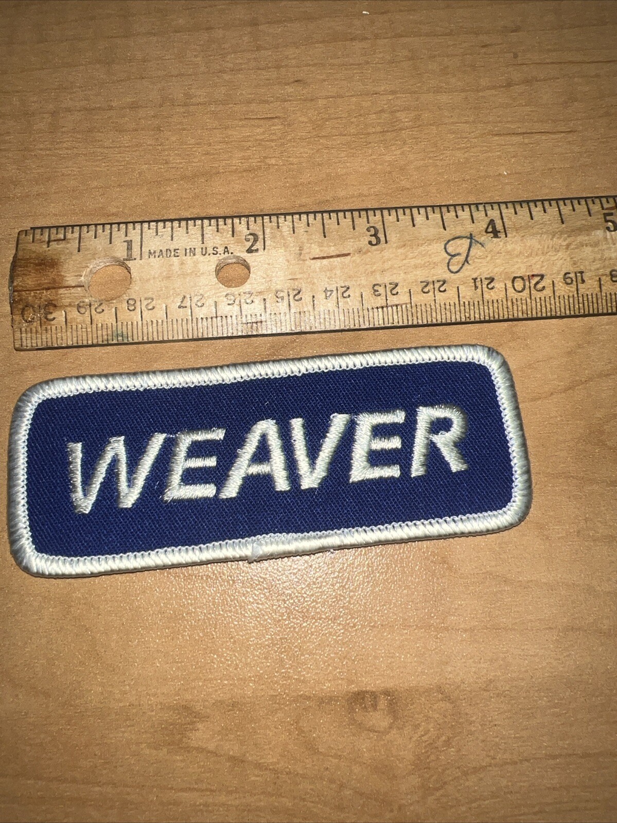 Weaver Scopes & Optics Embroidered Patch