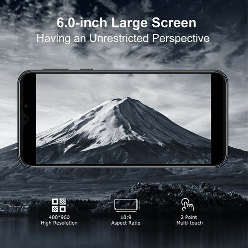 New Smartphone Factory Unlocked Android Cell Phone 4G Dual SIM Cheap Quad Core - Zdjęcie 5 z 17