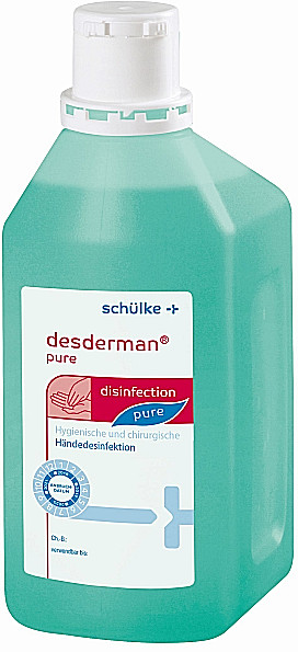 1000 ml SCHÜLKE DESDERMAN® Händedesinfektion (10,92 / Flasche)