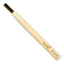 Michihamono Japanese Wood Carving Tool 9mm Straight Woodworking Shallow U Gouge