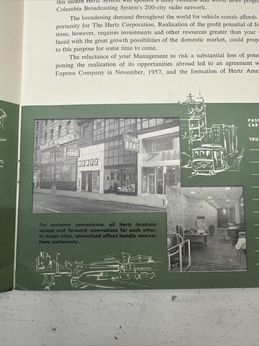 The Hertz Corporation 1957 Annual Report Rent A Car Truck Lease - Picture 10 of 17