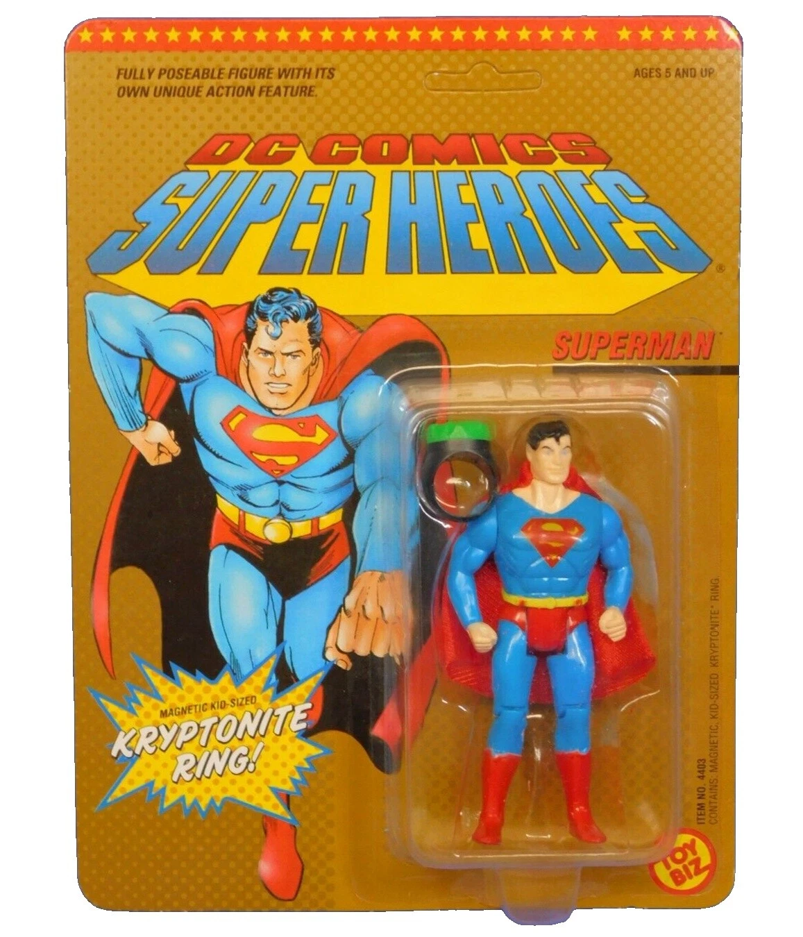 Figuras de acción de acción ToyBiz Superman