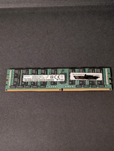 Samsung 64GB DDR4 2666 PC4-21300 ECC RDIMM Server Memory RAM 4DRx4 pc4-2666v-ld2