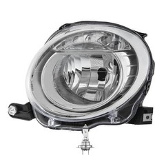 Scheinwerfer Abblendlicht links H7 für Fiat 500 C 312_ 312 inkl. Lampen