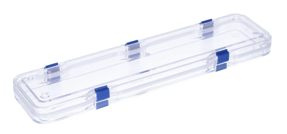 Vitrina de membrana acrílica transparente para relojes y joyas - Suspensión flotante Foto 2 de 4