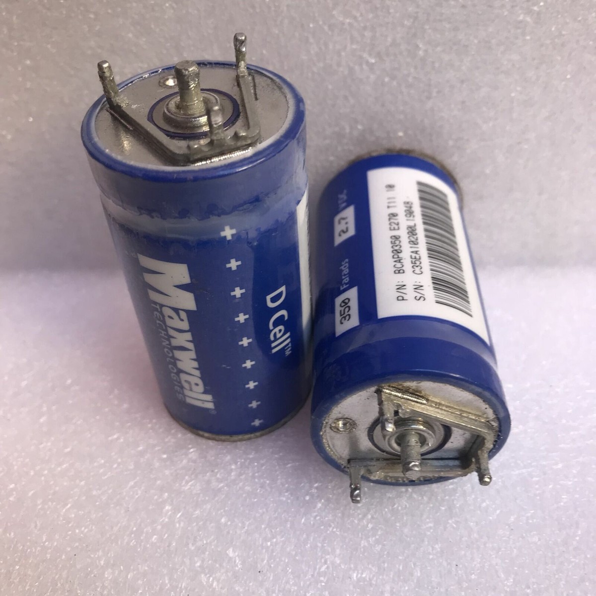 5pcs For MAXWELL 2.7V 350F supercapacitor farad capacitor | eBay