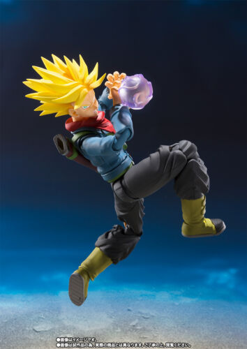 SH S.H. Figuarts Dragon Ball Super Saiyan Trunks SSJ sword Zamasu Black Goku - Imagen 8 de 10