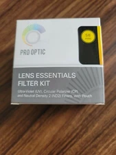  Pro Optic 58mm Digital Essentials 2 Lens Filter Kit Circular Polarizer