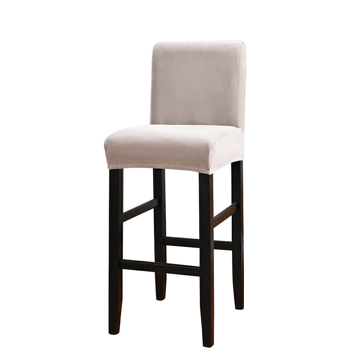 Spandex Dining Bar Stool Chair Cover Stretch Kitchen Breakfast High