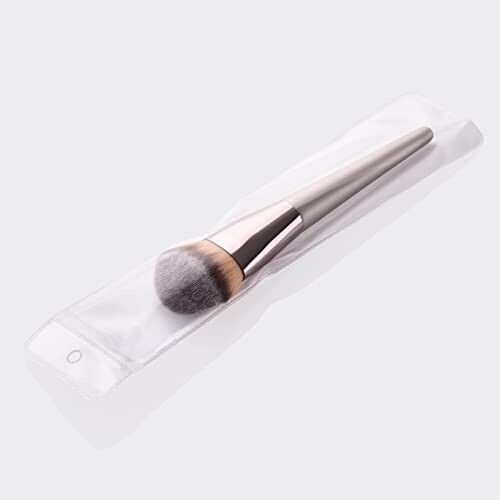 Professioneller abgewinkelter Foundation Pinsel Premium synthetischer Kabuki Make-up Applikator - Bild 8 von 8
