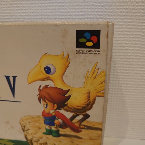 Final Fantasy V Boxed Super Famicom Nintendo Japanese Import FF5 SFC SQUARE Game - Picture 10 of 11