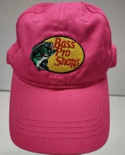 BASS PRO SHOPS Gone Fishing PINK🩷Toddler BALL CAP Adj. Stretch Embroidered LOGO