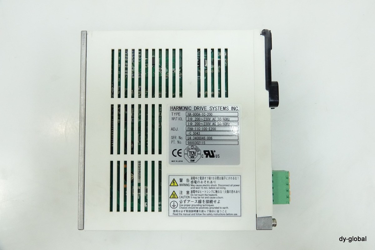 HARMONIC DRIVE Used HA-800A-1C-200 for FHA-11C-100-E200-C S043 DRV