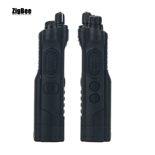 HAMGEEK APX-8000 12W Dual Band Radio VHF UHF Walkie Talkie w/ Dual PTT - Picture 4 of 9